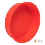 Заглушка для двустенных труб d110 мм красная EKF-Plast