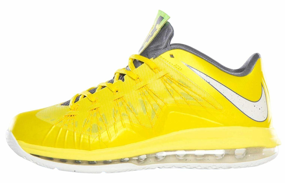 Кроссовки Nike Lebron 10 Low Sonic Yellow