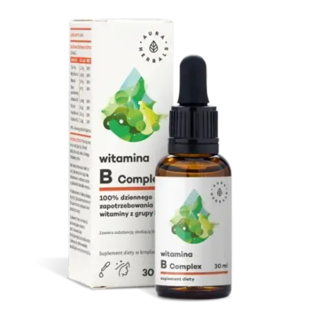 Aura Herbals Капли с комплексом витаминов B, 30 мл