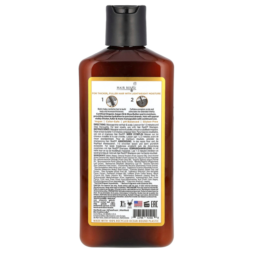 Petal Fresh, Hair ResQ, средство для утолщения, утолщение и увлажнение, невесомый кондиционер для истонченных волос, 355 мл (12 жидк. унц.)