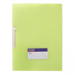 Папка-скоросшиватель, поворотный зажим, Alingar А4 230х310мм, 150 мкм, пластик, карман, "Ice", ассорти