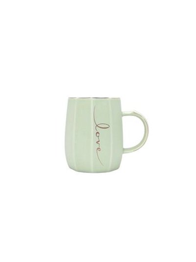 Кружка керамическая зеленая 400 мл. (201525565-1)