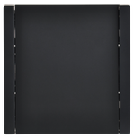 FORTE&PIANO Выключатель 1-клавишный самовозвратный 10А FP110 черный IEK