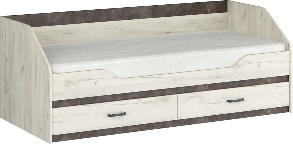 Прага Кровать с ящиками 900