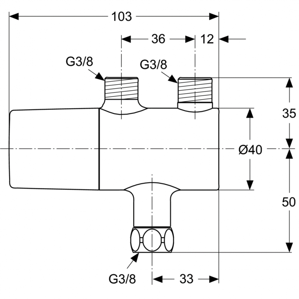 Смеситель Ideal Standard  CERAPLUS A5776AA для умывальника