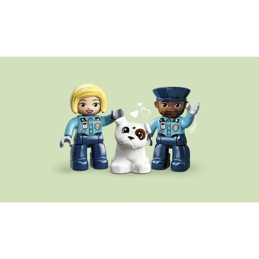 Конструктор LEGO DUPLO Town 10959 Полицейский участок и вертолёт