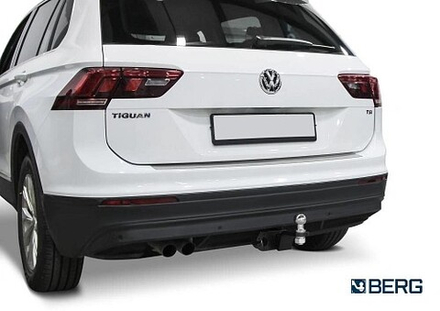 ТСУ для Skoda Karoq (2020-), Kodiaq (2017-), Volkswagen Tiguan (2016-), шар Е, 2000/75 кг