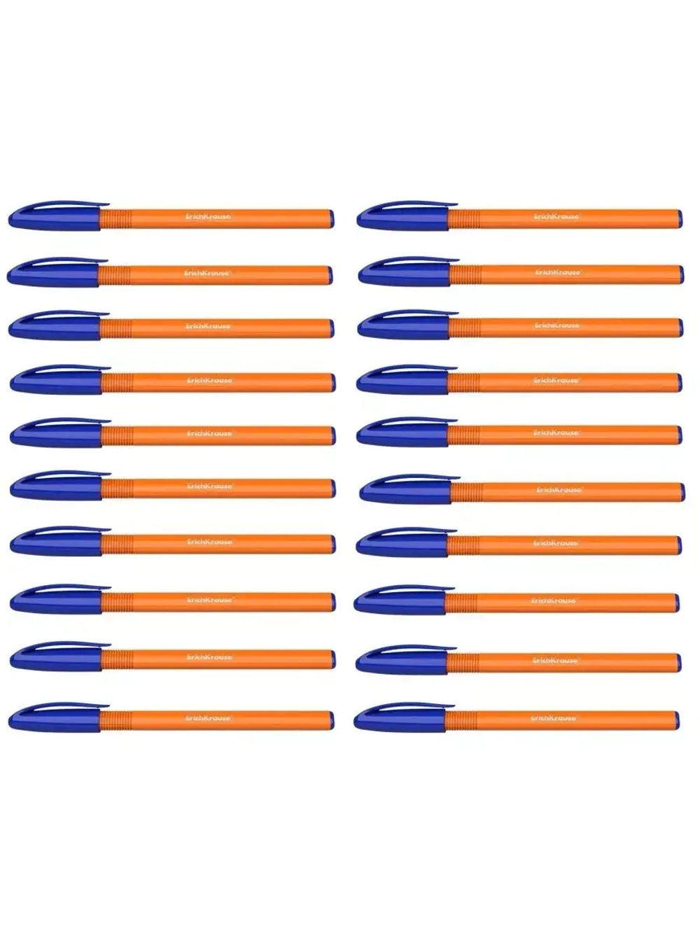 Ручка шариковая U-108 Orange Stick, синяя, 20 шт.