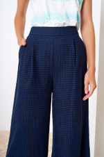 3823 Брюки женские (т.синий)