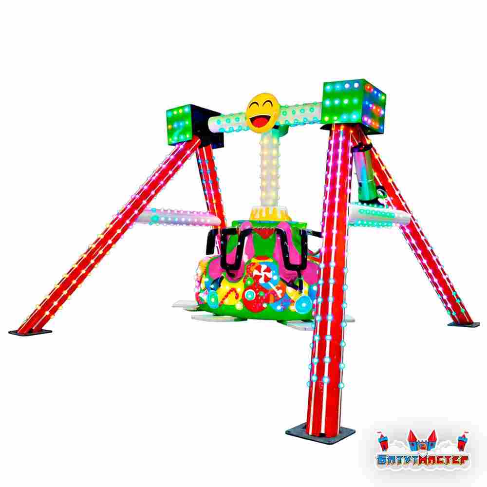 Маятник 360 аттракцион «Космическая одиссея», 6 мест, 5×5×3,5 м