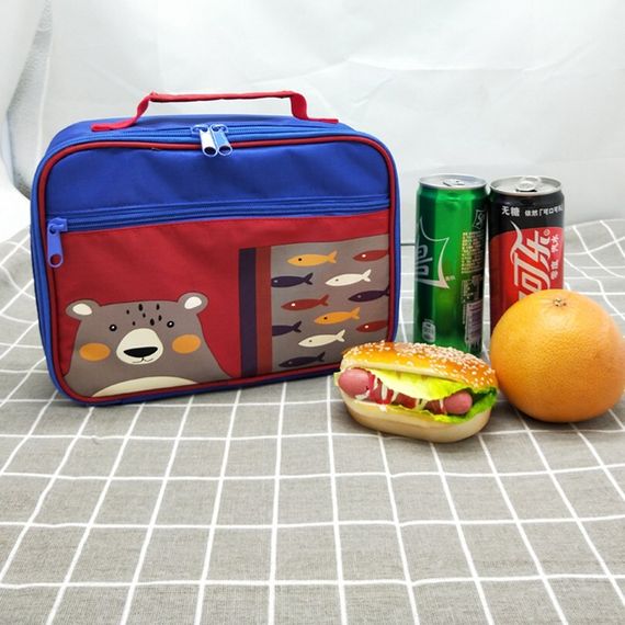 Yemək çantası \Ланчбокс \ Lunch box Fish blue