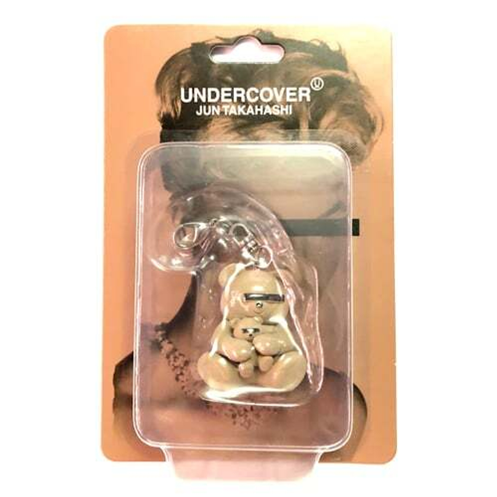 UNDERCOVER X MEDICOM TOY BEAR БРЕЛОК БЕЖЕВЫЙ