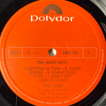 The Who – Who's Next (Скандинавия 1974г.)