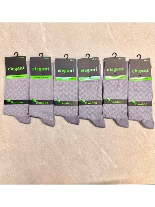 Носки комплект 6 пар 1.3.246-Сер