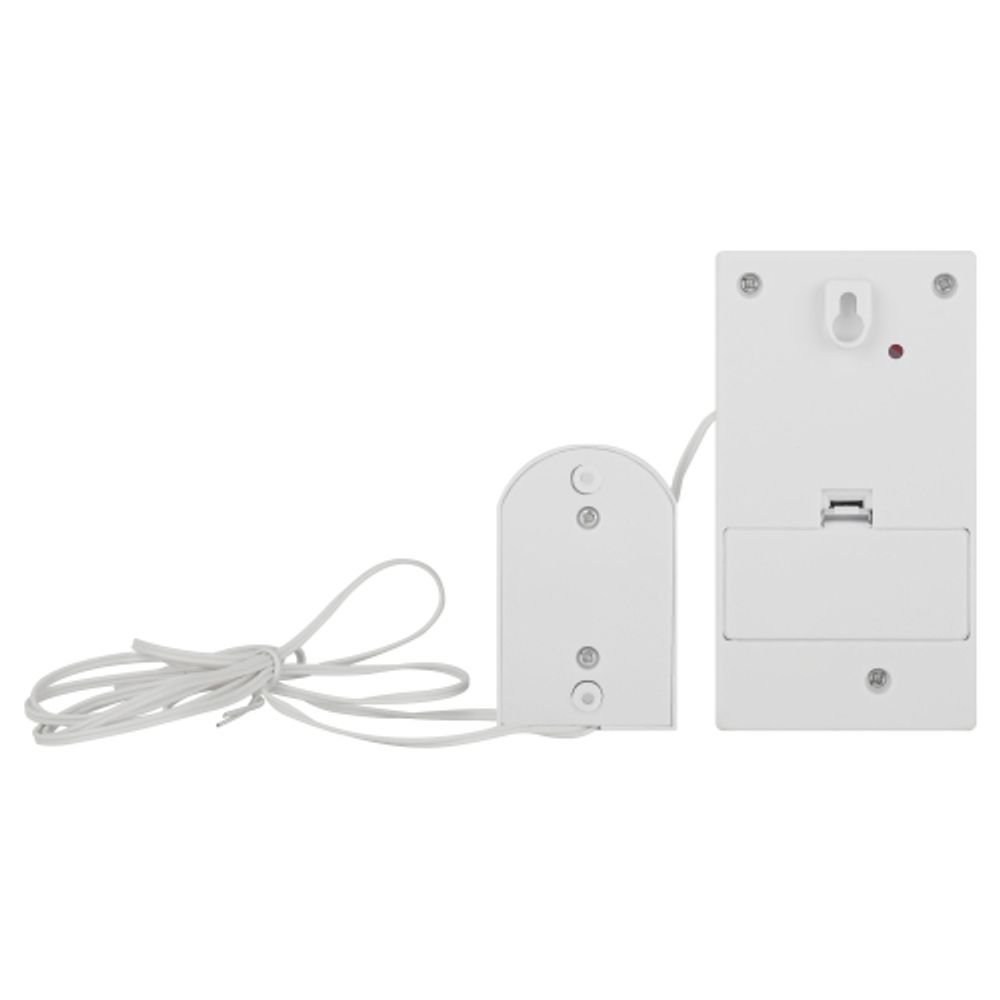 Звонок дверной ЭРА D50 проводной, белый, 1 мелодия