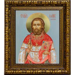Иоанн Смоличев священномученик. Икона на холсте.