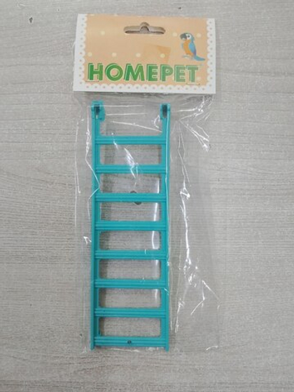 HOMEPET Лесенка для птиц пластиковая, 5*16,5 см