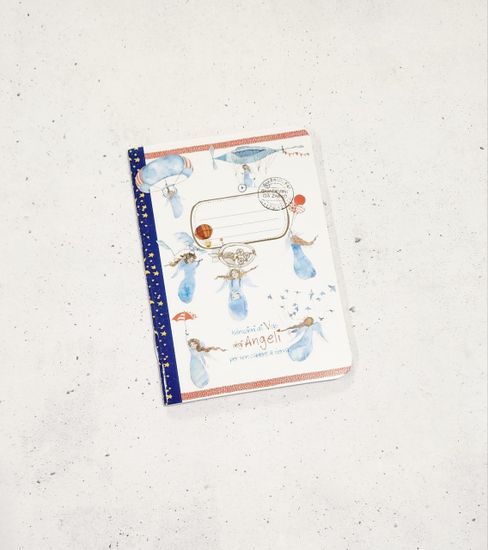 Блокнот 24 листа "Ангелы", линейка