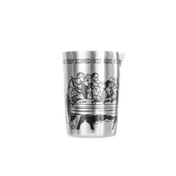 Стакан для смешивания 500 мл "MIXOLOGY" d 8,3 см h11,6 см нерж. с рисунком B'Guys P.L.- Barbossa