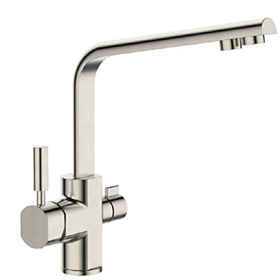 Смеситель для кухни со встроенным фильтром (краном) под питьевую воду Oute T61 T61103BL