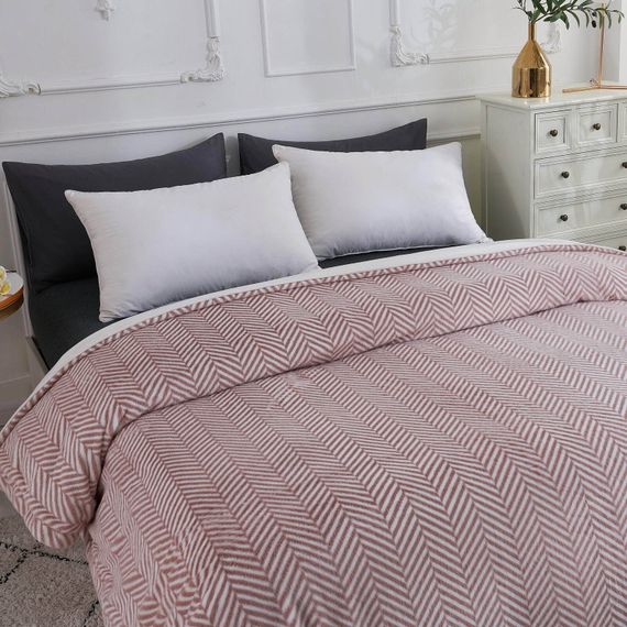 Флоренс (пепел роза) Покрывало 160х220