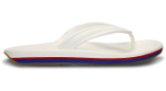Шлепанцы Crocs Retro Flip White / Red
