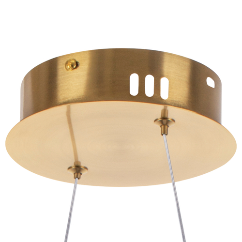 737503 Люстра CORINTO 35W LED 3007LM 360G ЗОЛОТО DIM 3000-6000K