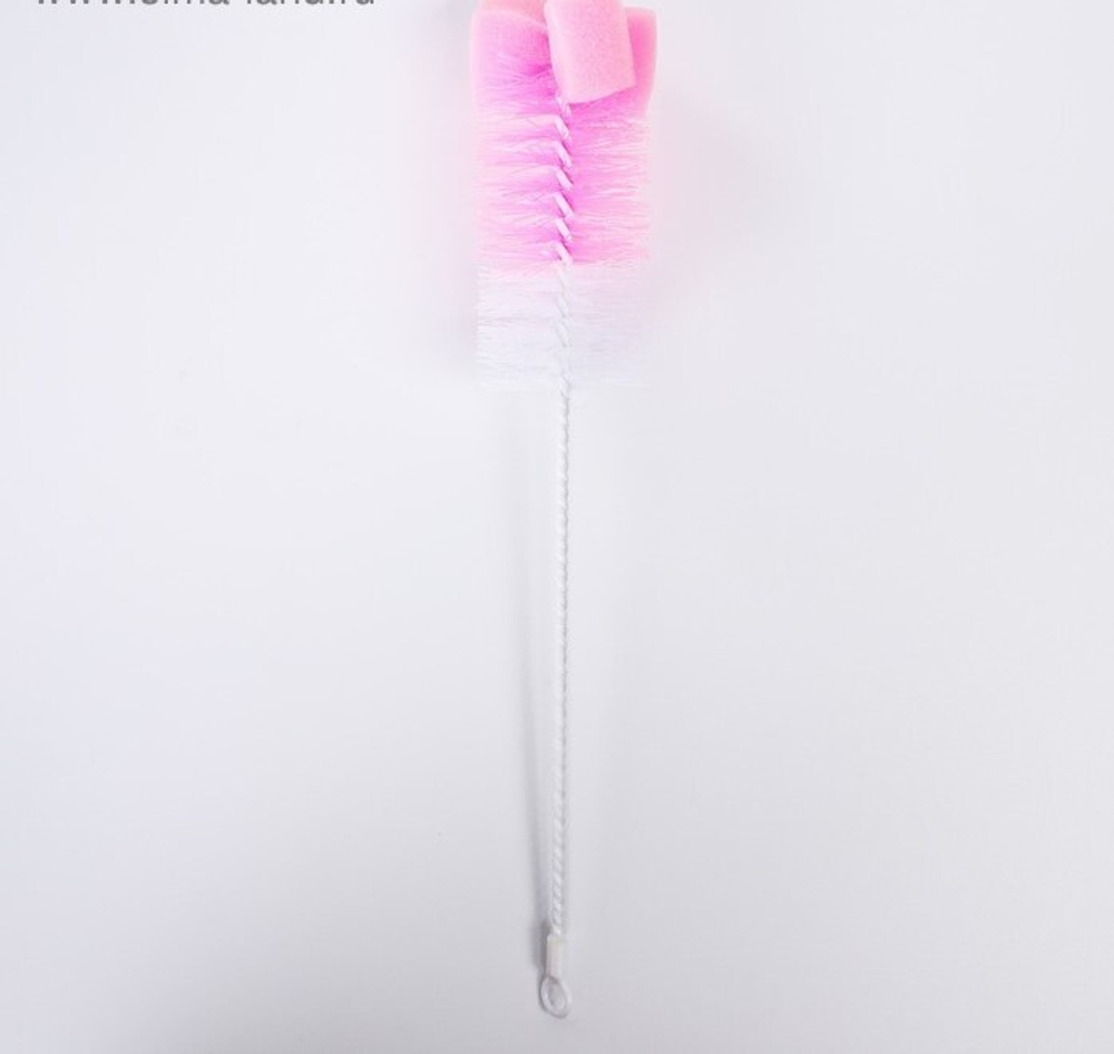 Ёршик для бутылочек с губкой, цвета МИКС 1593008