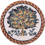 Подставка керамическая 20 см «Мозаика» Дерево