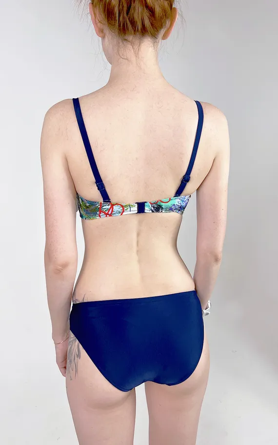 Купальник Rina Multicolor-Navyblue