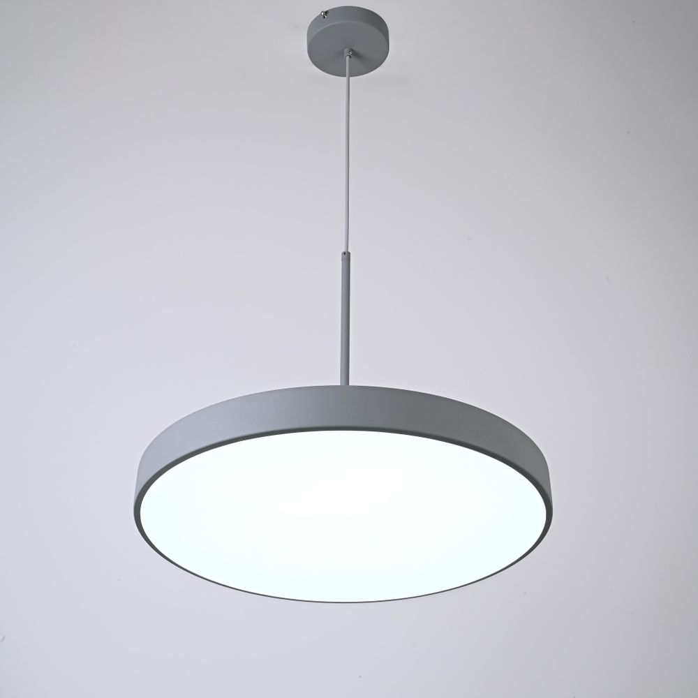 Подвесной светильник TURNA ONE D50 Gray by ImperiumLoft
