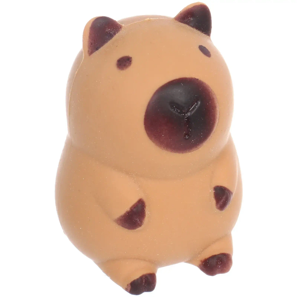 Игрушка «Свинка» Капибара-пухляш, 7,5*4,5 см, сквиш