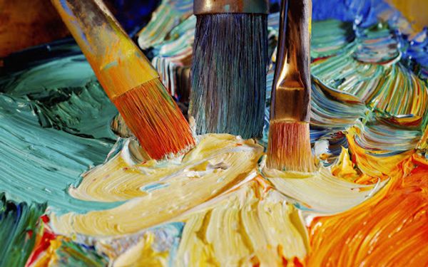 Принадлежности для масляной живописи - Инструменты для рисования маслом для начинающих