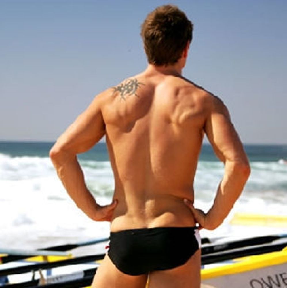 Мужские плавки брифы Aussiebum Loose Boosterjock Black&amp;Grey