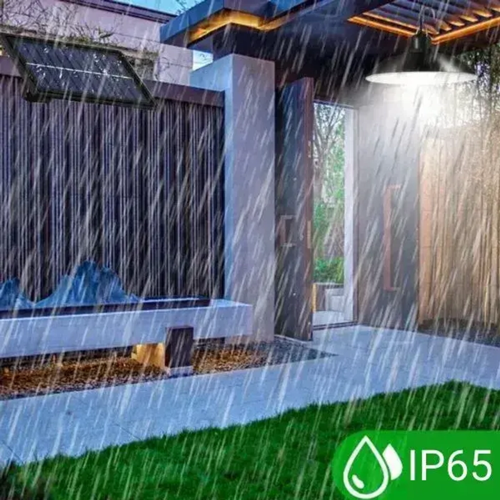 Уличный подвесной светильник на солнечной батарее