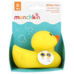Munchkin, White Hot®, безопасная утка для ванн, для детей от 0 месяцев, 1 штука