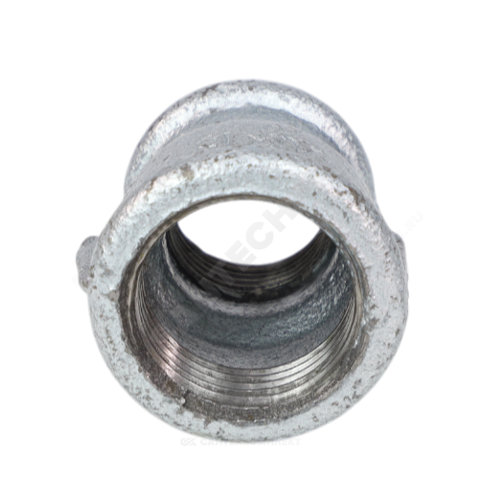 Муфта переходная чугун оц Ду 32х25 (1 1/4"х1") ВР Fittex