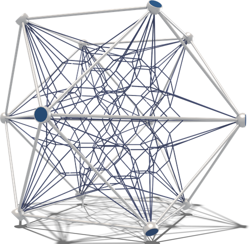 Гибкие элементы для лазания Кассиопея (паттерн Fairytale)