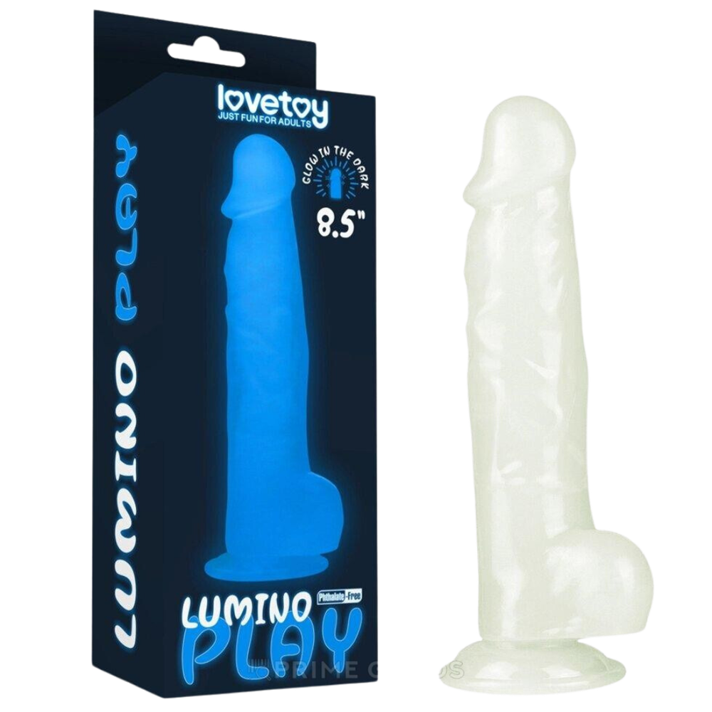 Фаллоимитатор светящийся в темноте Lumino Play (8,5")