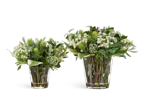 "Green Lifestyle" в стеклянной вазе с водой