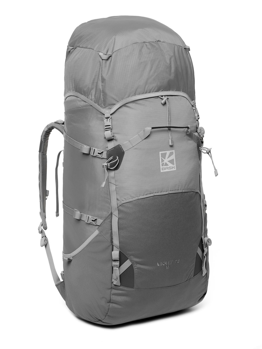 Экспедиционный рюкзак BASK LIGHT 75 V2 серый