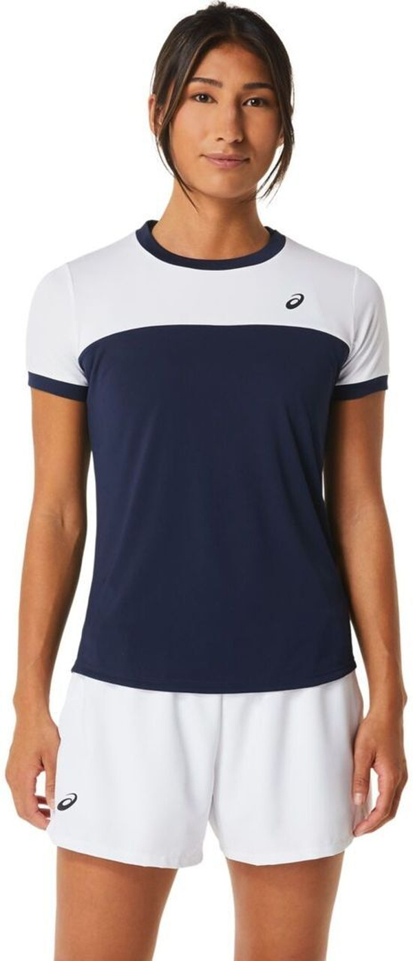 Футболка Asics WOMEN COURT SS TOP синий