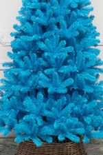 Искусственная голубая елка «Морской бриз» (пвх) 180 см / 1,8 м