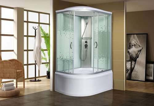 Душевая кабина Мономах XL 110x80x44 МЗ R 10000012120 без гидромассажа