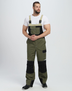 Костюм Вектрон-2 (тк.Смесовая МВО,240) п/к, хаки/черный/бежевый