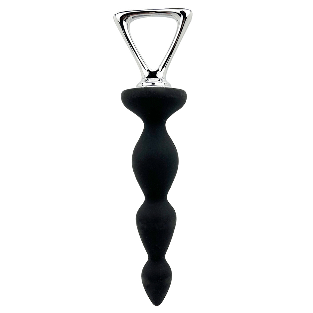 Анальная втулка Adrien lastic Arrow II, черный, M