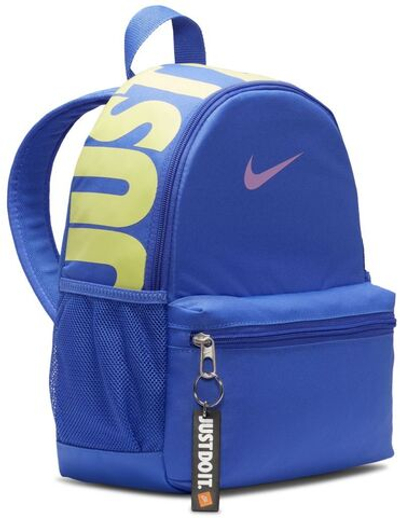 Рюкзак теннисный Plecak Nike Brasilia JDI Mini Backpack - light ultramarine/rush fuchsia