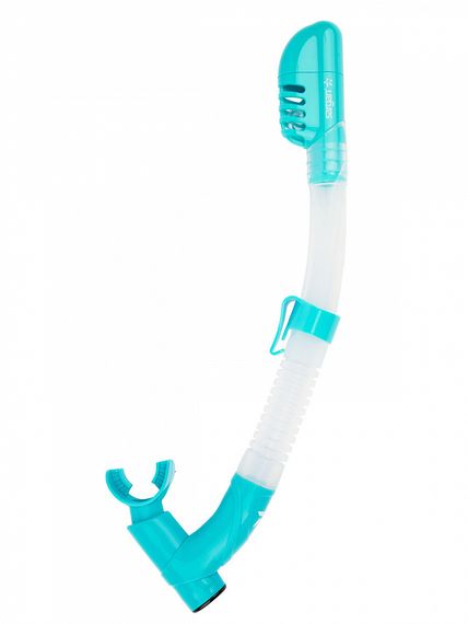 Набор детский маска+трубка в сумке Sargan Панорама-А kids прозрачный/бирюзовый