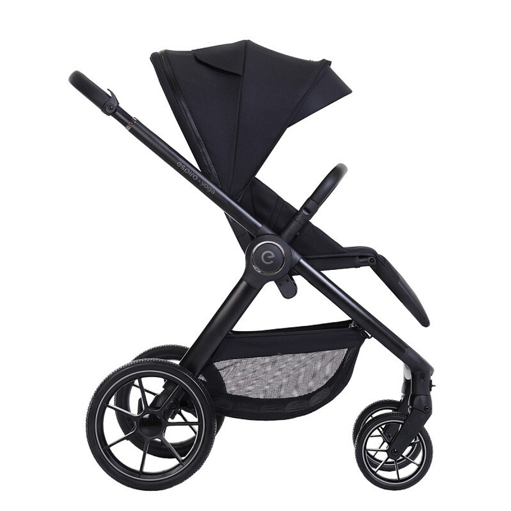 Детская коляска 3 в 1 Espiro Yoga 2025 и автокресло Pi Gray blue 111 calm evening voice of nature / Серый/синий (Gray blue 103)