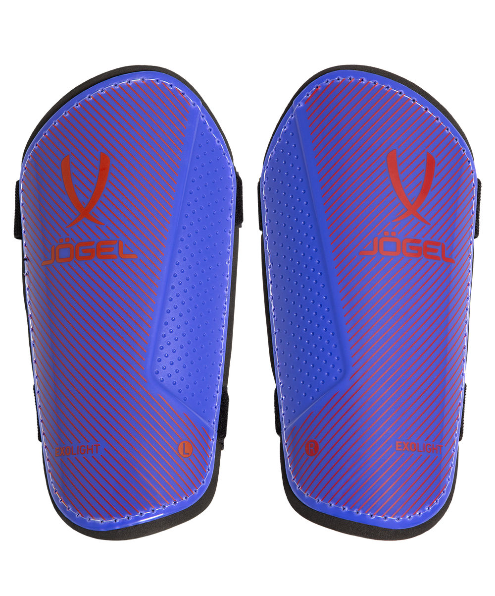 Щитки футбольные JA-201, синий